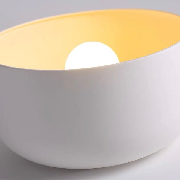 Scandinavian Minimalist Bowl Shaped Ceiling Light